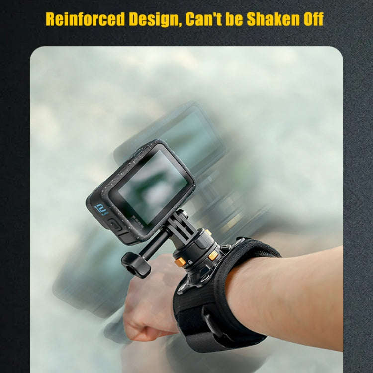 Universal Magnetic Quick-release Wrist Strap Mount for Sports Cameras, Standard Model, With Phone...