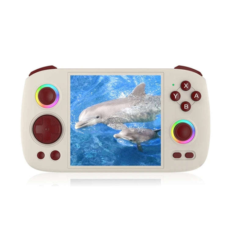 ANBERNIC RG Cube Retro Handheld Game Console With 3.95 Inch Screen T820 CPU Android 13 RGB Light,...