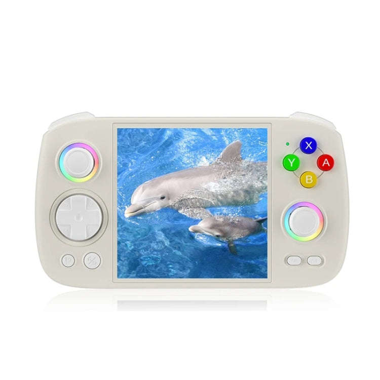ANBERNIC RG Cube Retro Handheld Game Console With 3.95 Inch Screen T820 CPU Android 13 RGB Light,...