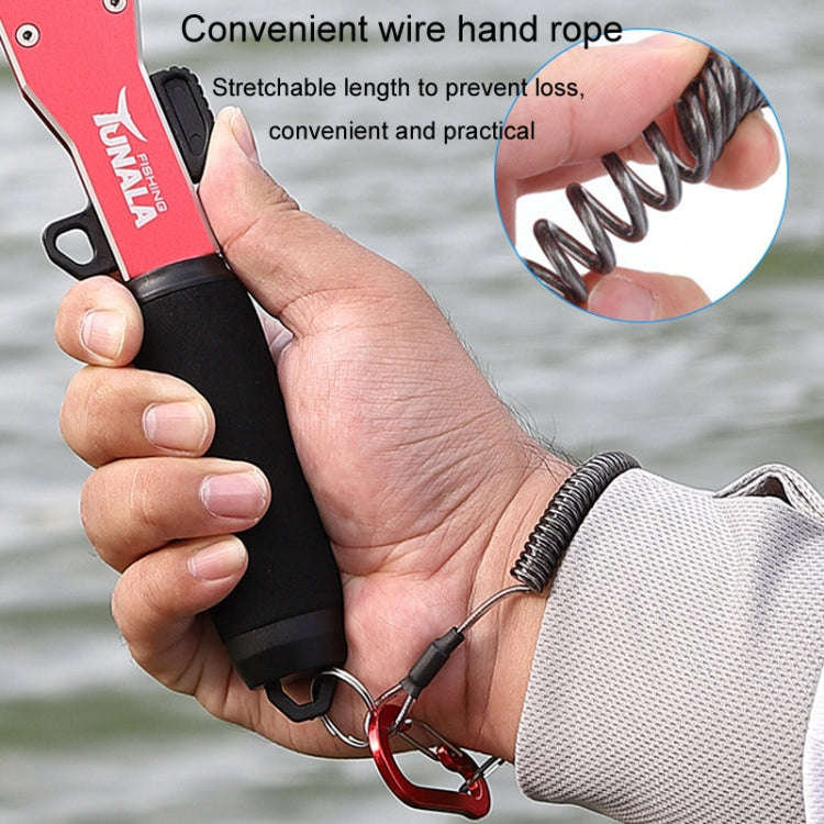 TUNALA Outdoor Push-Pull Aluminum Fish Catcher Multi-Functional Fishing Grip Luya Plier