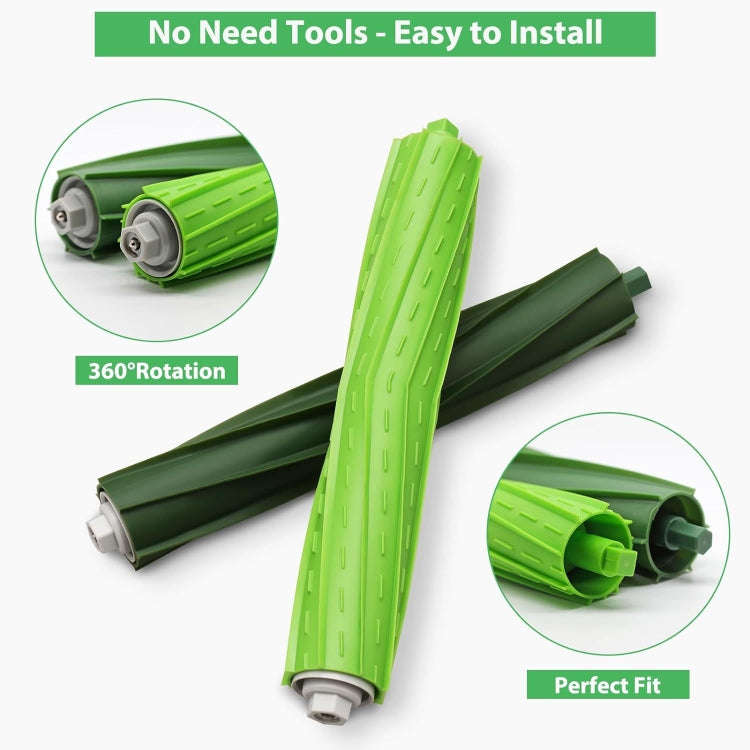 For iRobot Roomba Combo J7+ Robot Vacuum And Mop Accessories, 1set Main Brush, Filter, 2pcs Side ...