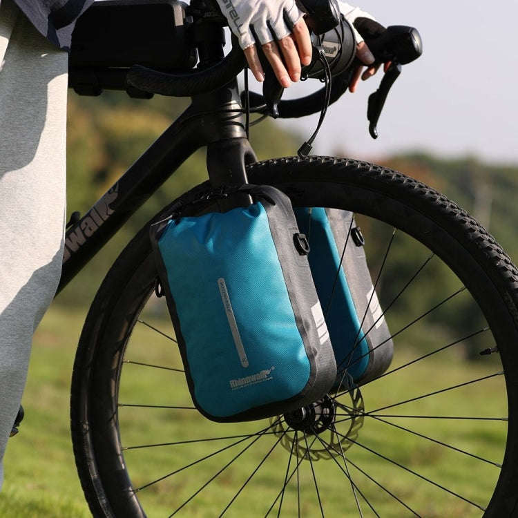 Rhinowalk RK406 6L Outdoor Cycling Quick-release Buckle Waterproof Bicycle Front Fork Bag