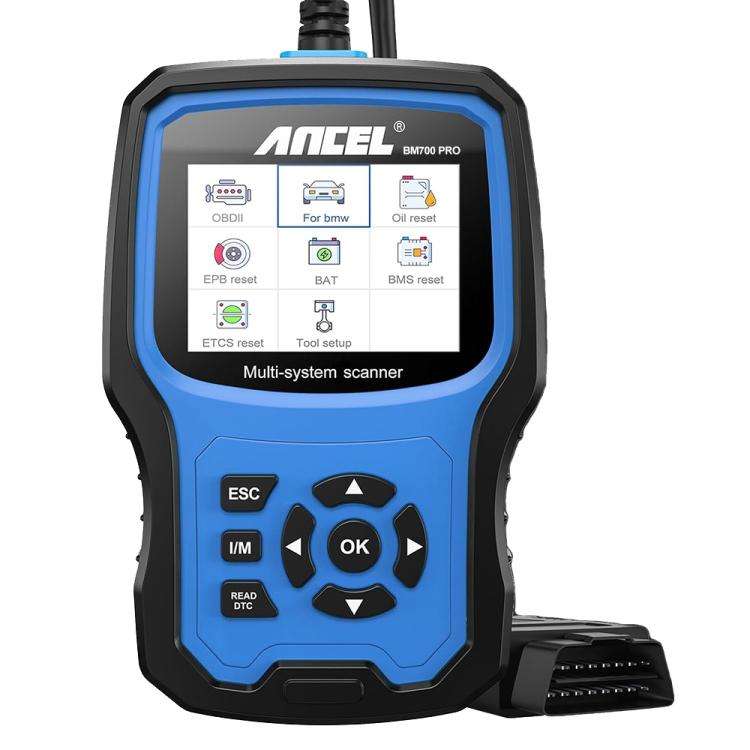 ANCEL BM700 Upgraded Version For BMW Full System Diagnostic OBDII Tester Maintenance And Resettin...