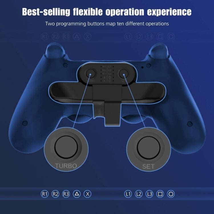 For PS4 Controller Back Button Attachment Programmable & TURBO Function