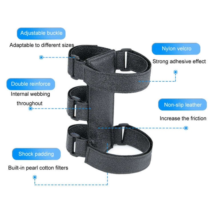 Bicycle Water Bottle Strap Cycling Outdoor Bluetooth Speaker Band, Speaker Strap