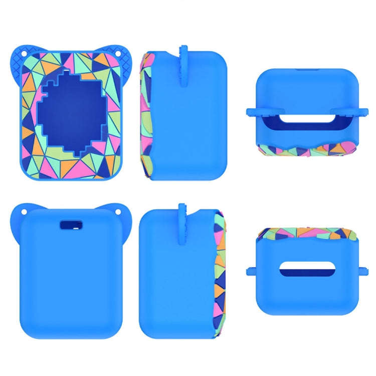 For Bitzee Magicals Digital Electronic Pet Gaming Machine Silicone Protective Cover, Blue, Light ...