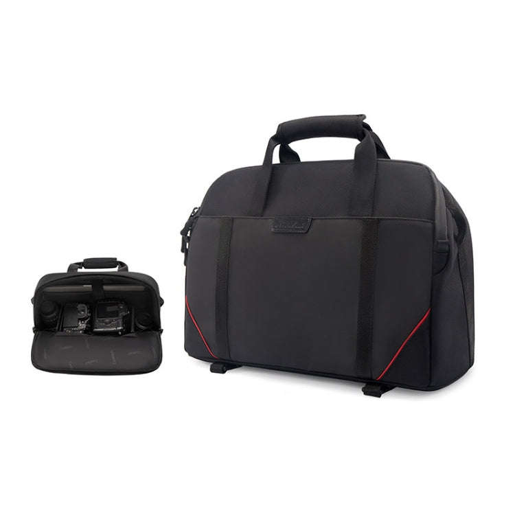 Cwatcun D109 Portable Casual Waterproof Multi-Function Camera Storage Photography Bag, Small Blac...