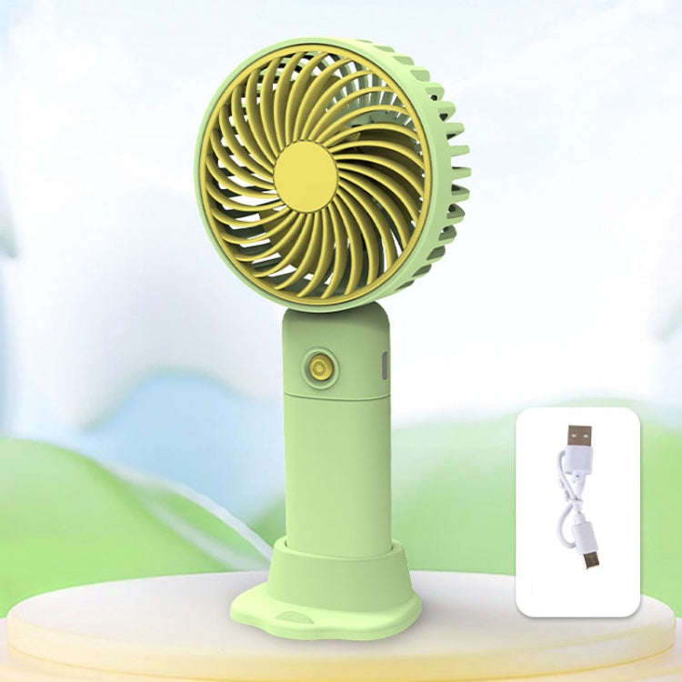Desktop USB Charging Small Fan Portable Cell Phone Holder Handheld Fan