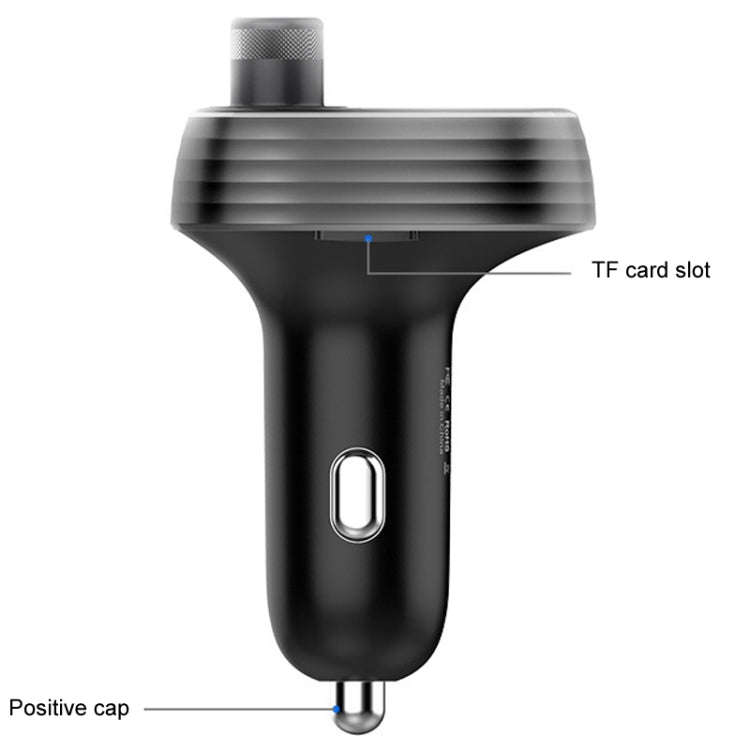 Car Bluetooth Fast Charger Receiver Auto One To Two Charger Cigarette Lighter, S-10