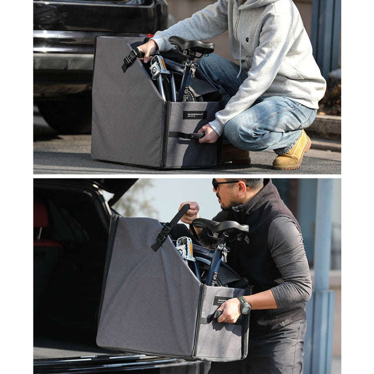 Rhinowalk RK70 For Brompton 14-inch Folding Bicycle Storage Box Car Trunk Bag, RK70