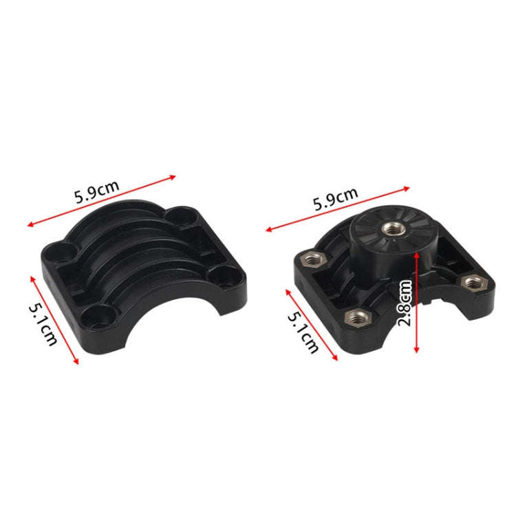 For Panoptix Livescope LVS32 Perspective Mode Transducer Bracket, 010-12970-00