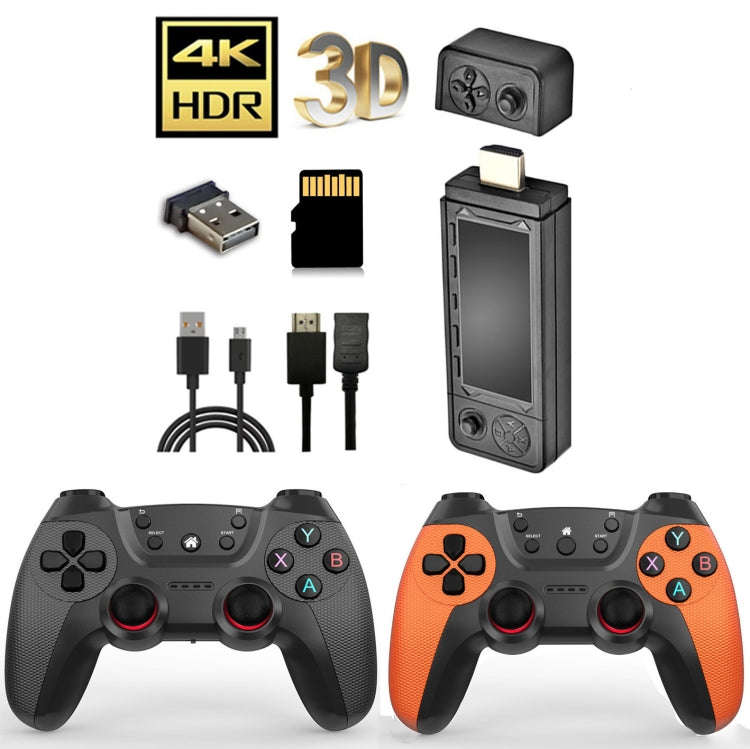 X9 Ultra Video Game Stick Console With 2.4G Double Wireless Controller, 64GB 37000+ Games, 128GB ...