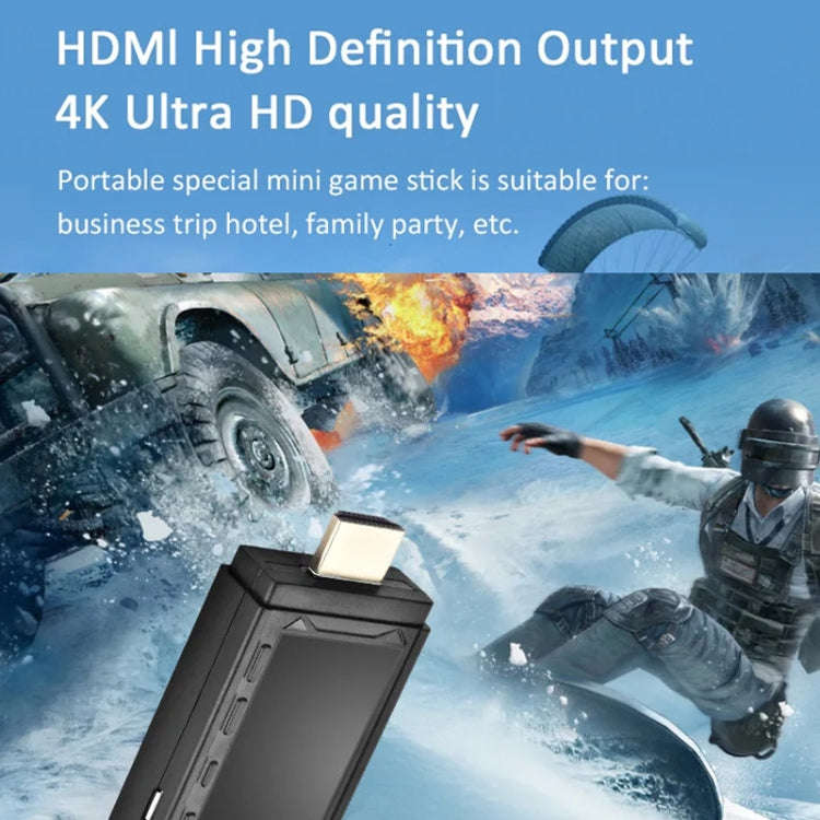 X9 Ultra Video Game Stick Console With 2.4G Double Wireless Controller, 64GB 37000+ Games, 128GB ...