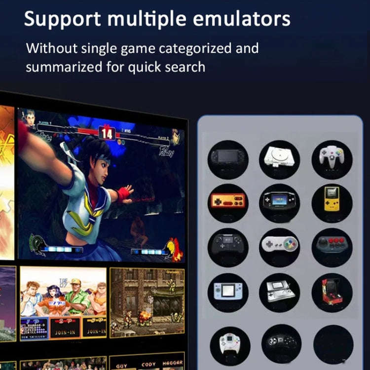 X9 Ultra Video Game Stick Console With 2.4G Double Wireless Controller, 64GB 37000+ Games, 128GB ...