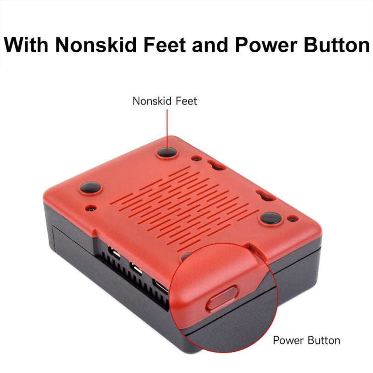 Waveshare 26587 For Raspberry Pi 5 Argon Neo Aluminum Alloy Case