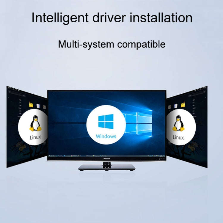 JINGHUA N5 Dual Band Driverless High Gain Antenna USB Wireless Network Card, Antenna Model 600M
