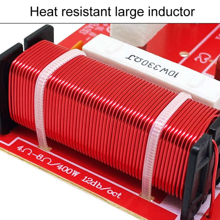 WEAH-2606 High And Low 2-Way Audio Crossover Hi-Fi Speaker Conversion Divider