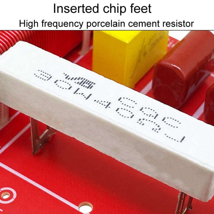 WEAH-2606 High And Low 2-Way Audio Crossover Hi-Fi Speaker Conversion Divider