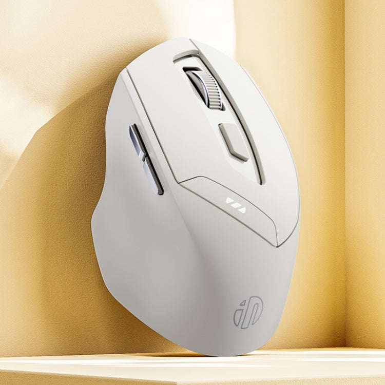 Inphic DR6 2.4G Wireless + Bluetooth 5.0/4.0 Tri-mode Charging Mute Office Gaming Computer Mouse,...