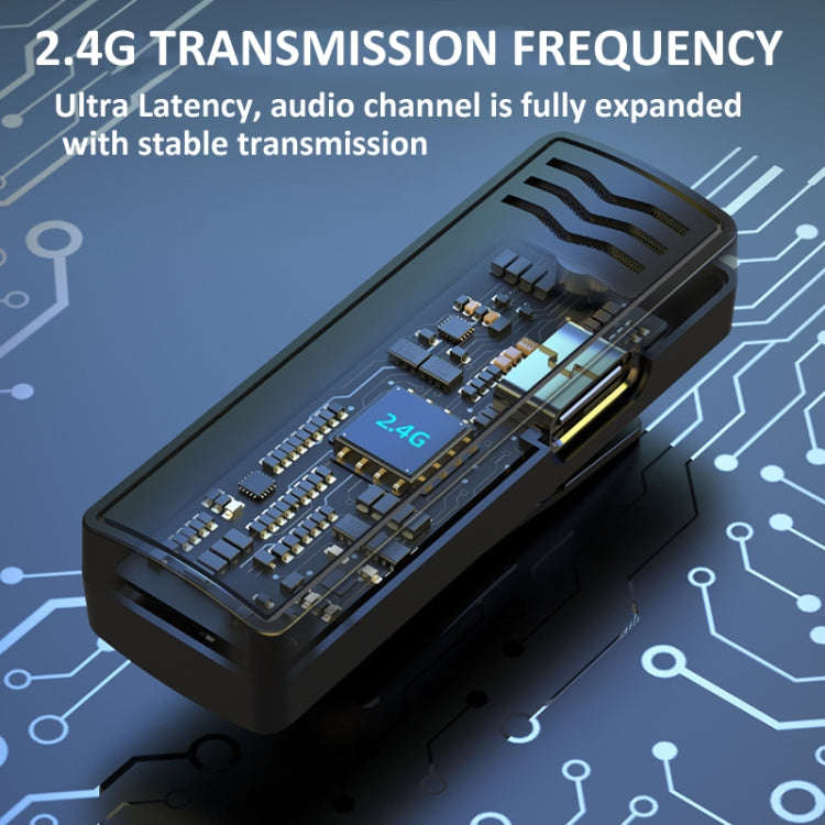 3 In 1 Wireless Lavalier Microphone For iPhone Type-C / USB-C 3.5mm Jack Smartphone SLR Camera PC