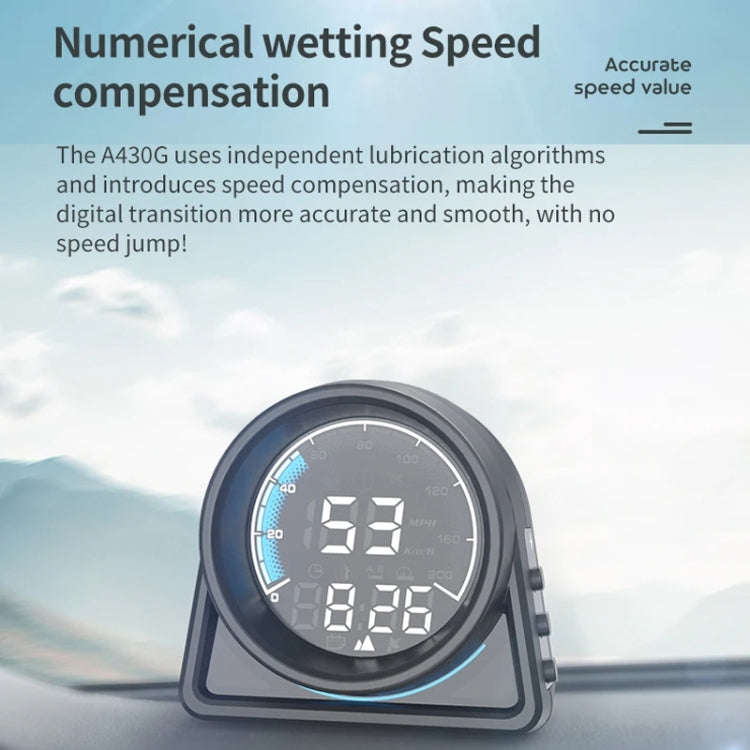 Head-up Display Real Speed GPS Vehicle Altitude Meter