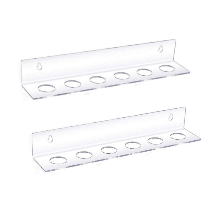 Acrylic Golf Ball Table Tennis Wall Display Rack, 132-1, 132-2
