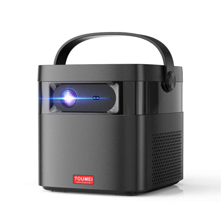TOUMEI M2 Built-In Large Capacity Battery Outdoor Projector Handheld Portable Projection, US Plug...