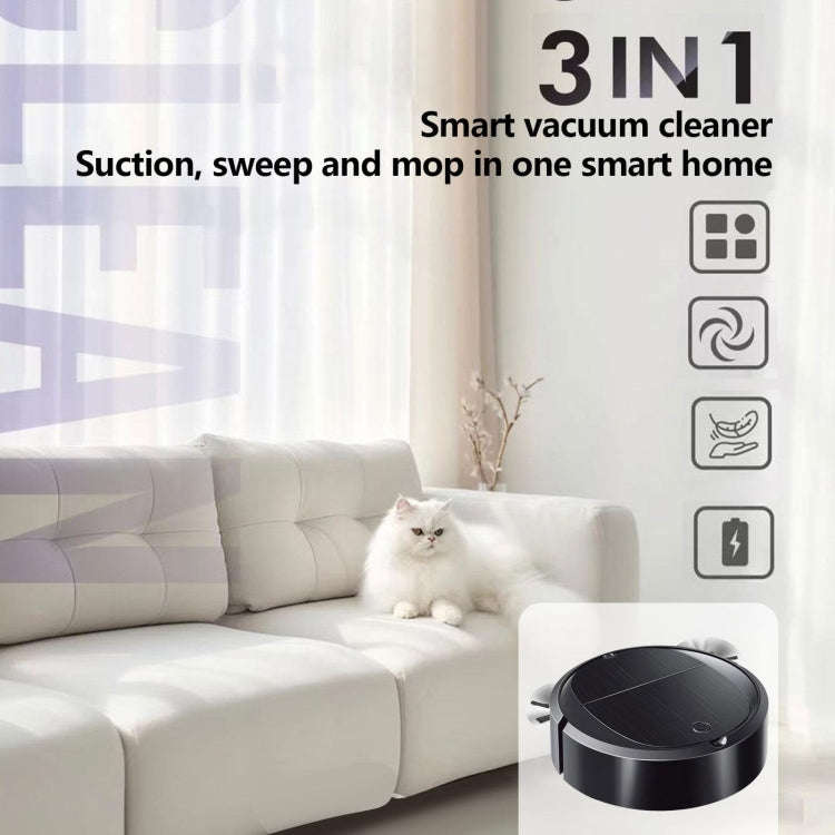 Intelligent Sweeper Robot Home Automatic 3 In 1 Integrated Cleaning Machine Vacuum Cleaner, Batte...