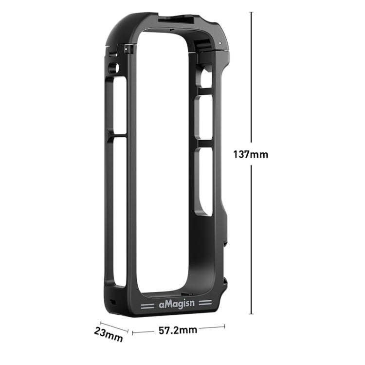 For Insta360 X4 aMagisn Quick-release Plastic Rabbit Cage Expansion Frame, Quick-release Plastic ...