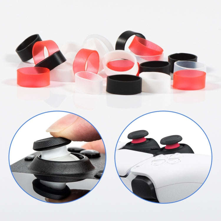 12pairs Silicone Joystick Protectors For Steam Deck / PS4 / PS5 / Switch / Xbox, 12pairs Mixed Color