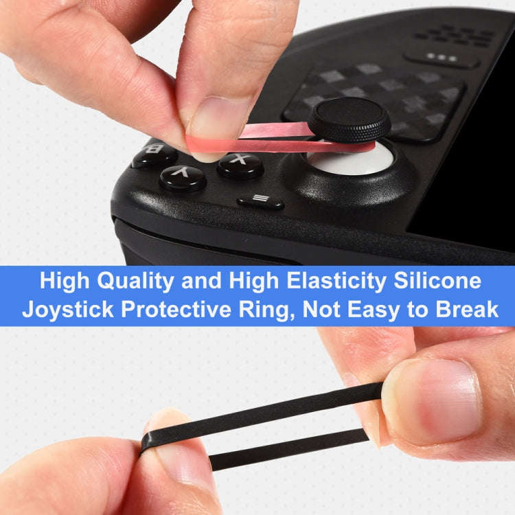12pairs Silicone Joystick Protectors For Steam Deck / PS4 / PS5 / Switch / Xbox, 12pairs Mixed Color