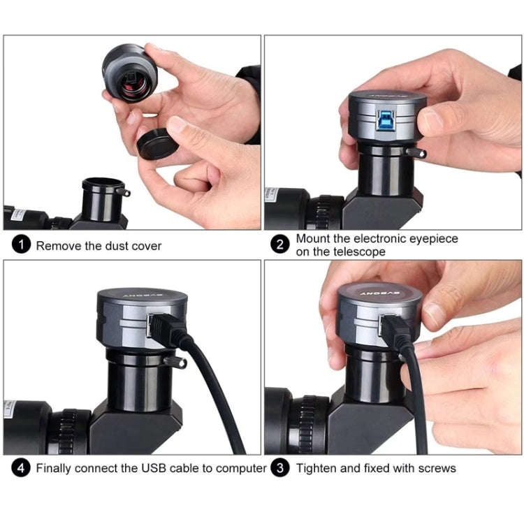 SVBONY SV205 1.25 Inch 8MP USB3.0 Electronic Eyepiece, SV205