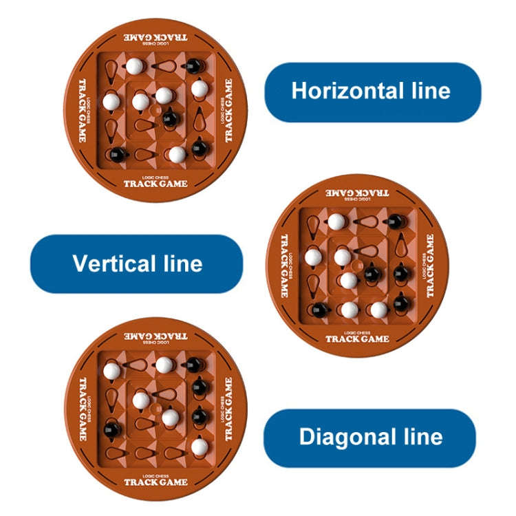 Orbital Logic Chess 2-Player Matching Children Thinking Training Board Game Toys, Round
