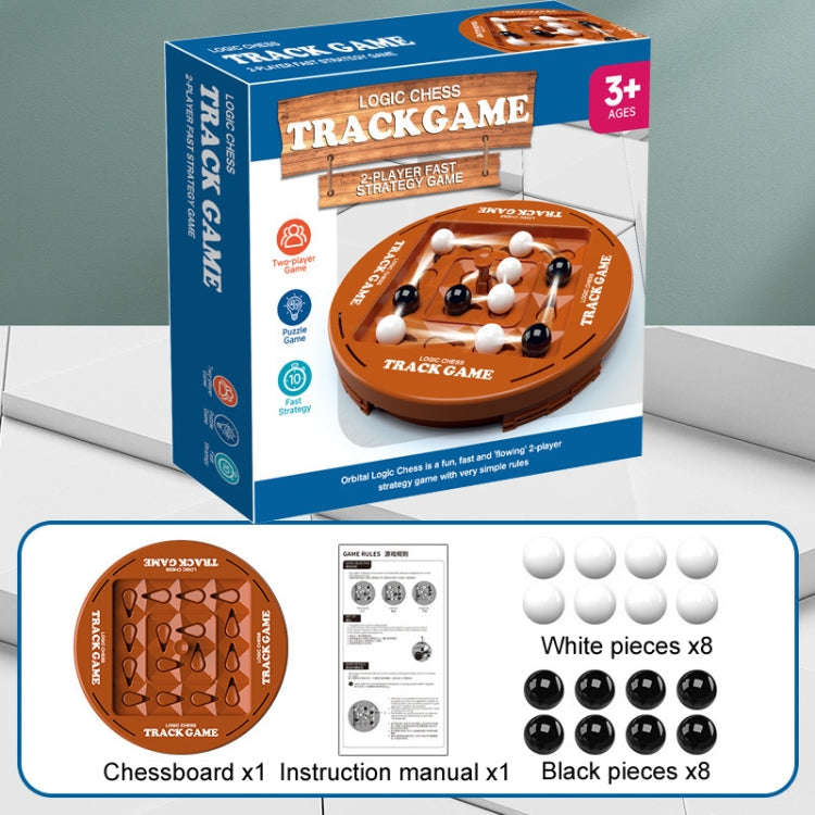 Orbital Logic Chess 2-Player Matching Children Thinking Training Board Game Toys, Round