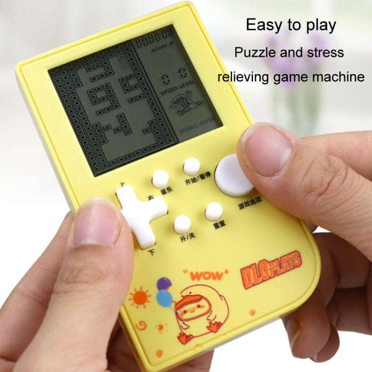 Classic Handheld Game Machine Kids Game Console Toy Educational Building Block Game Toy