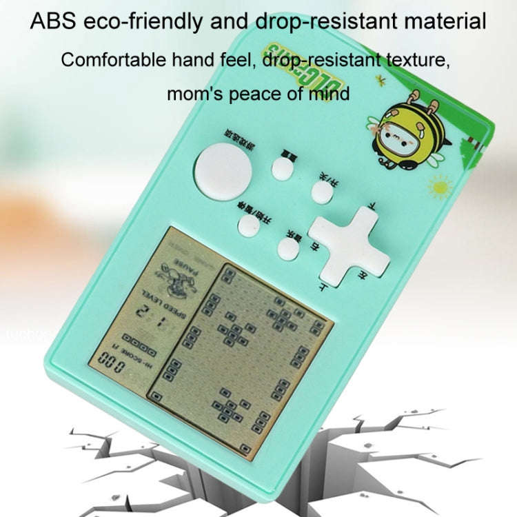 Classic Handheld Game Machine Kids Game Console Toy Educational Building Block Game Toy