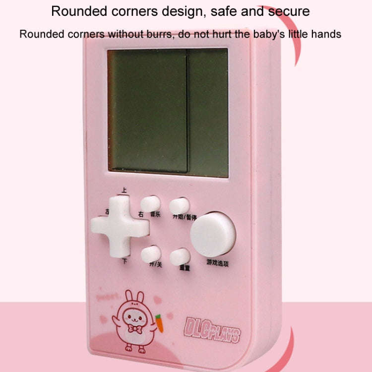 Classic Handheld Game Machine Kids Game Console Toy Educational Building Block Game Toy