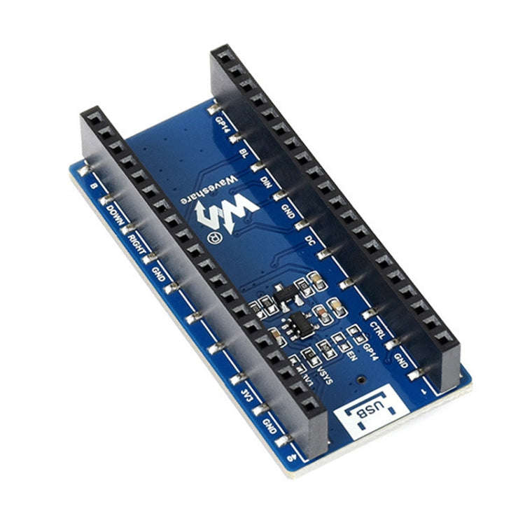 Waveshare 19340 For Raspberry Pi Pico 1.14inch 65K Colors LCD Display Module, 1.14inch LCD