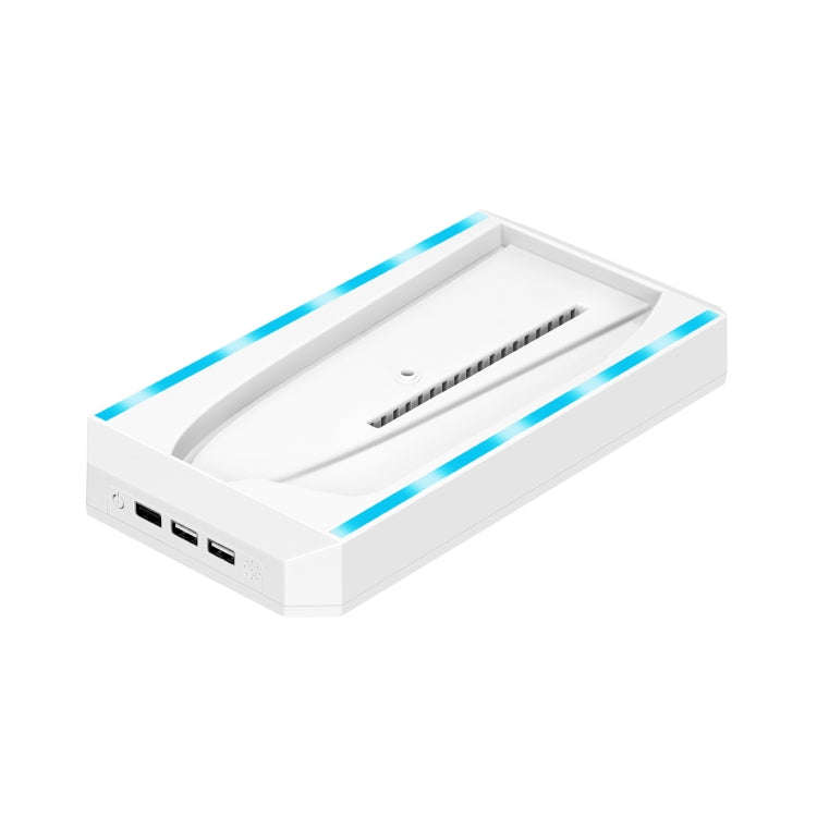 For PS5 Slim Console Wall-mounted Storage Rack With 3 USB2.0 Ports, Wall-mounted  Rack