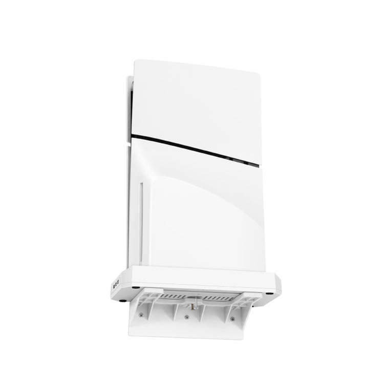 For PS5 Slim Console Wall-mounted Storage Rack With 3 USB2.0 Ports, Wall-mounted  Rack