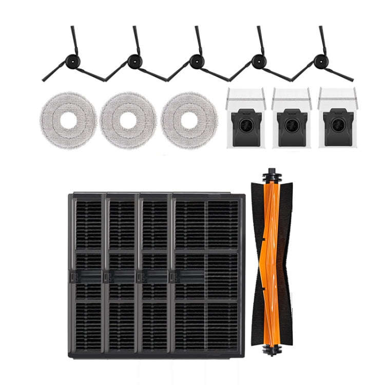 For Dreame S40 Pro Ultra / S40 Sweeping Robot Replacement Parts, Side Brush, 2pcs Filter, Roller ...