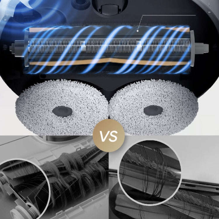 For Dreame S40 Pro Ultra / S40 Sweeping Robot Replacement Parts, Side Brush, 2pcs Filter, Roller ...