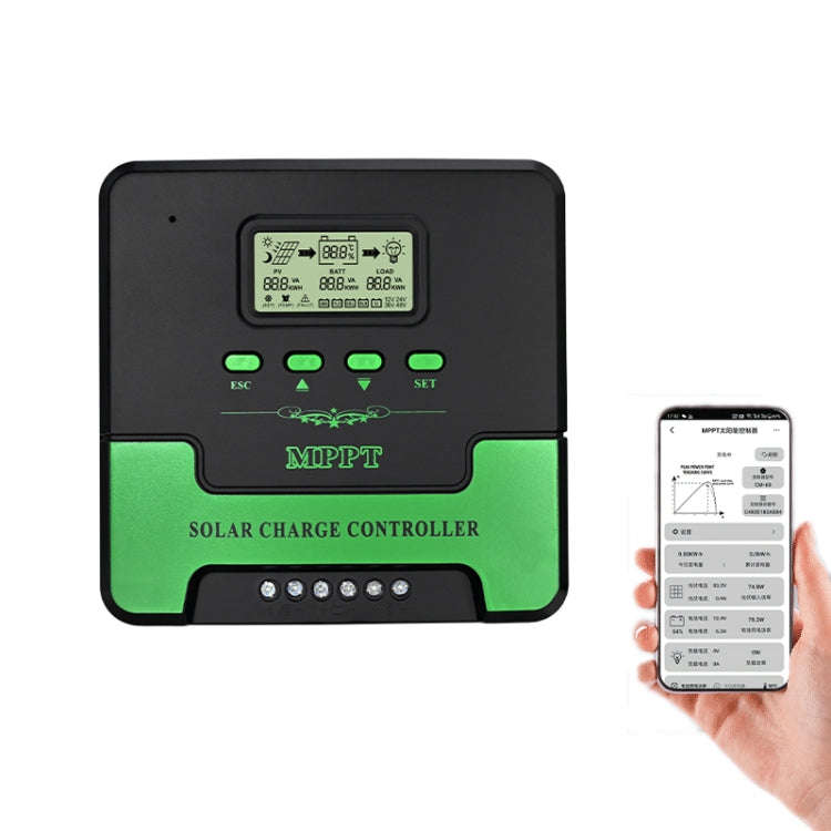 12V-24V 10A WIFI Remote MPPT Home Energy Storage Control System Solar Controller, CM-D10, CM-D20,...