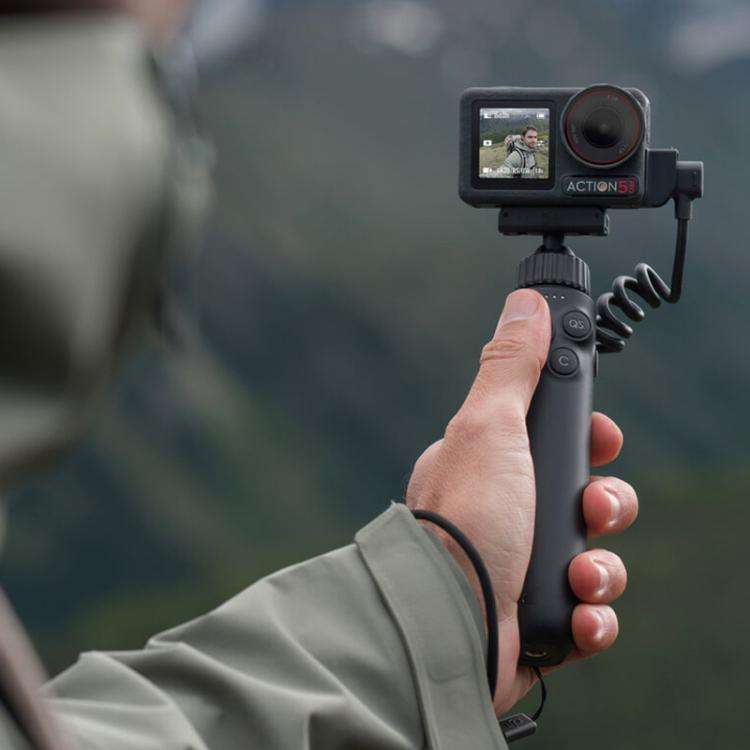 Original Multifunctional Charging Handle For DJI Osmo Action 5 Pro / Action 4, Multifunctional Ch...