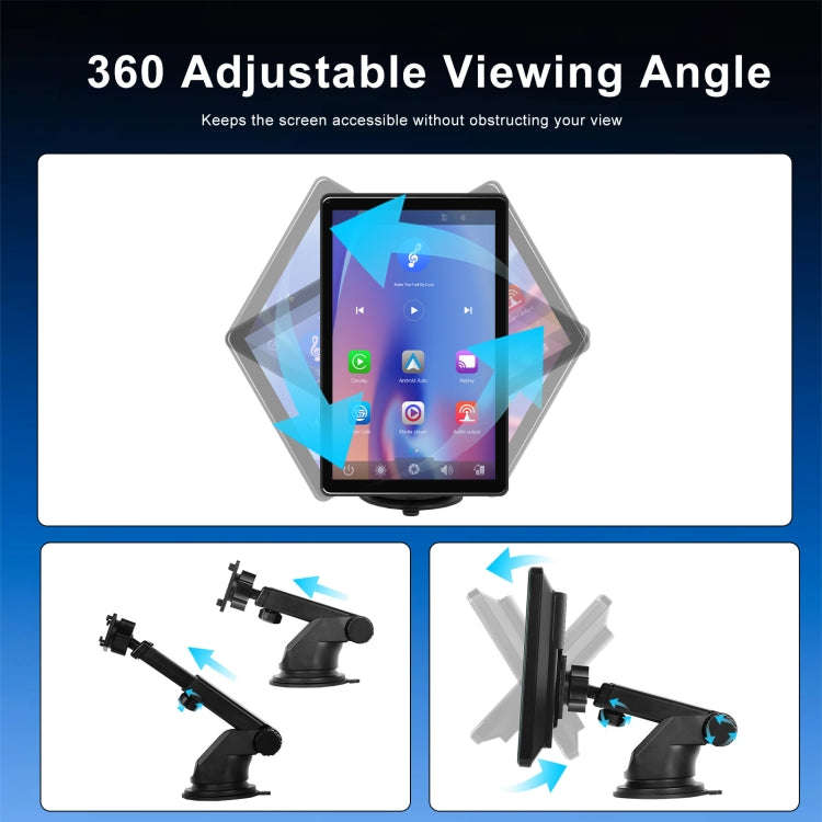 8-inch Car Full Touch Screen Player Supports Horizontal and Vertical CarPlay / Android Auto, Stan...