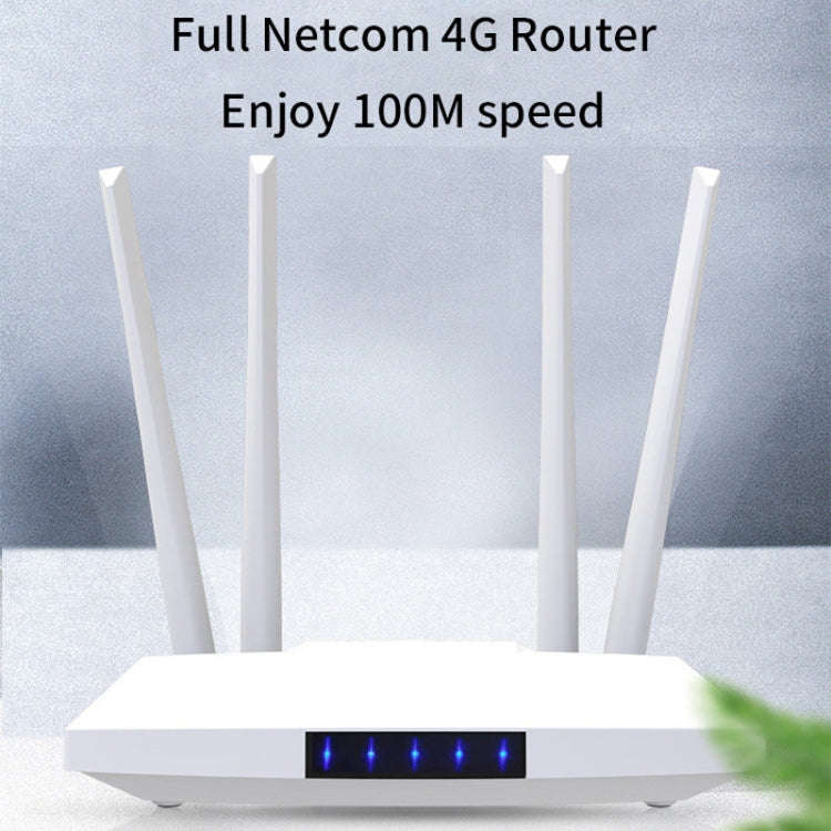 4G Wireless SIM Card Router 4G Hotspot Sharing Mobile CPE Full Netcom, EU Plug, MC119