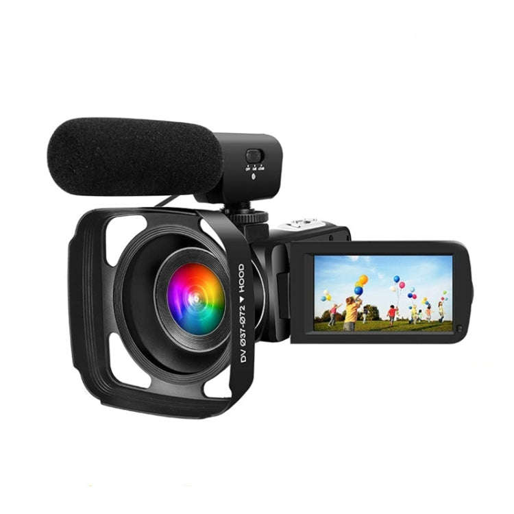4K  Digital Video Camera 3 Inch IPS Touch Screen 56MP 18X Digital Zoom WiFi Camcorder, Standard, ...