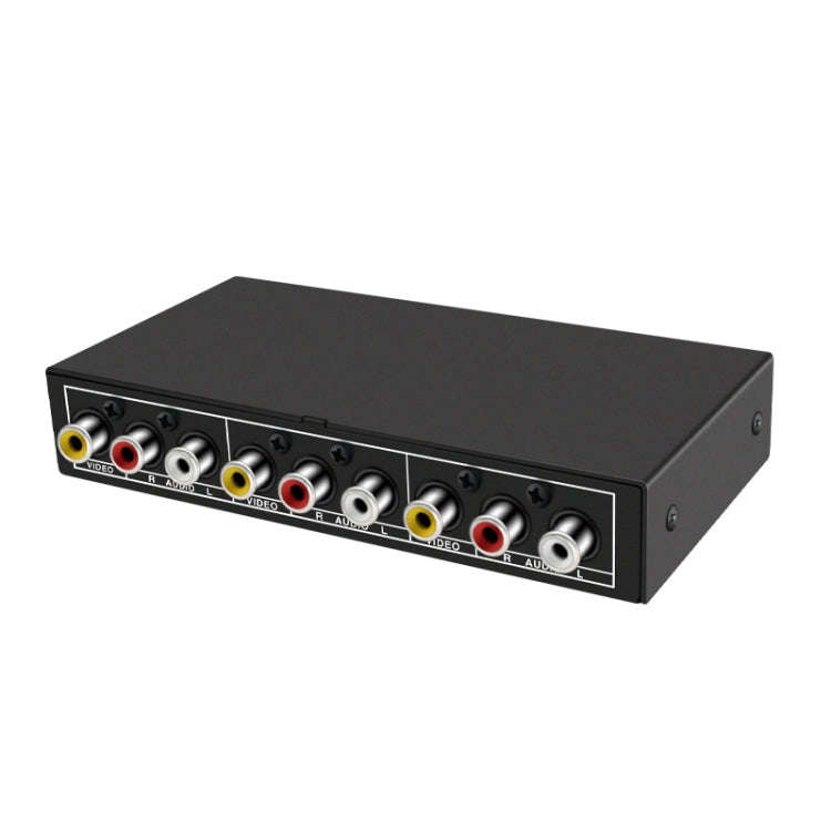 VSW21 AV 2 In 1 Out Audio Switcher RCA Audio Selector Box, VSW21