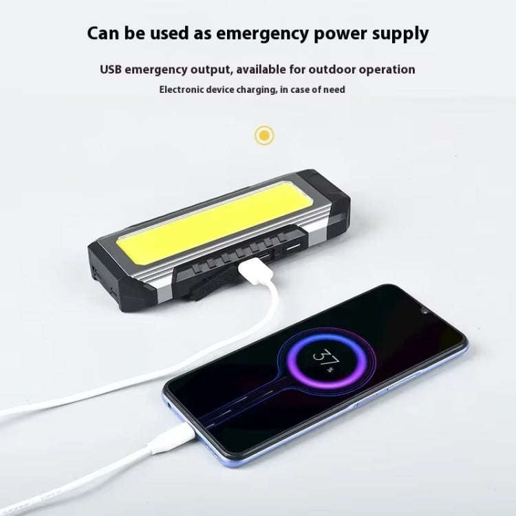 Flat Work Light LED Work Auto Repair Light USB Rechargeable Repair Light With Magnetic Attachment...