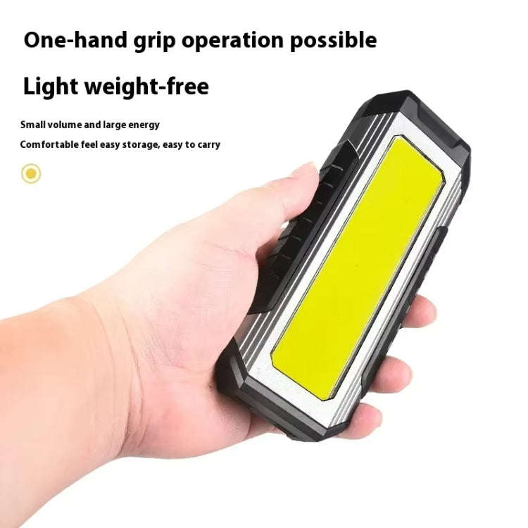 Flat Work Light LED Work Auto Repair Light USB Rechargeable Repair Light With Magnetic Attachment...